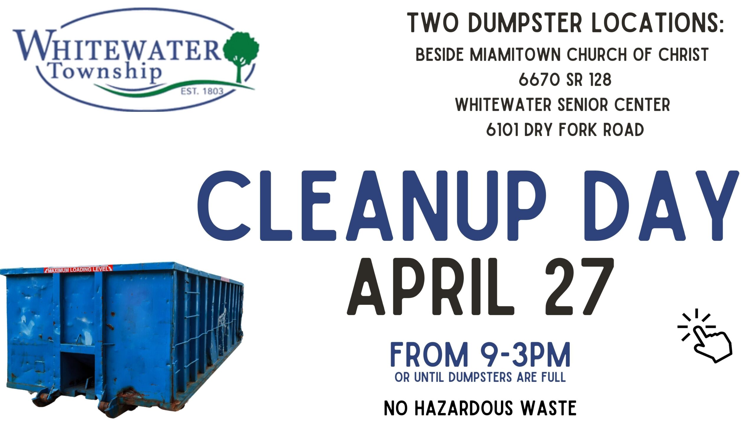 cleanup - dumpsters